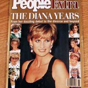 THE DIANA YEARS, 1996, FIRST EDITION, PEOPLE MAGAZINE, SOFT COVER, COLLECTORS